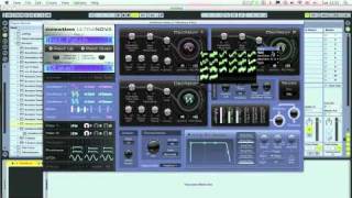 Novation  UltraNova Software Editor plugin Part 1 [upl. by Ultun]