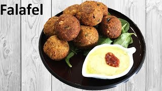 How to Make Falafel Recipe  Chickpea Falafel  easy Falafel Balls [upl. by Dnomsed]