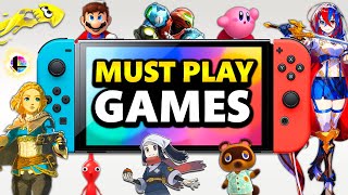 Top 25 BEST MUST PLAY Nintendo Switch Games in 2024 [upl. by Utimer]