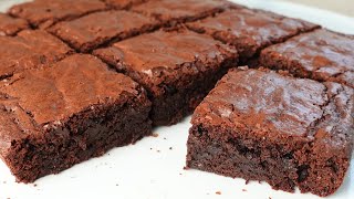 Perfect Crinkly Shiny Fudgy Brownies  Easy amp Delicious Recipe for Chocolate Lovers [upl. by Rogovy]