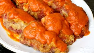 Pimientos del piquillo rellenos  Receta andaluza [upl. by Nnasor114]