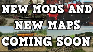 NEW MODS AND MAPS COMING SOON TO ALL PLATFORMS PS4 PS5 XBOX AND PC  Farming Simulator 22 [upl. by Aidnis76]