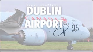 PLANE SPOTTING AT DUBLIN AIRPORT  A319 A320neo A321neo A330 B737800 B767 B7879 video [upl. by Einafpets]