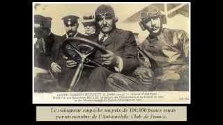 F1 coupe quotGordon Bennett en 1905quot en France  circuit d Auvergne [upl. by Ynaitirb]