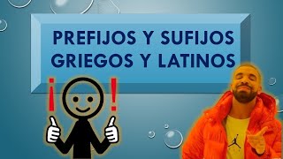 Prefijos y sufijos griegos y latinos Vídeo 6 de 7 [upl. by Hasen443]