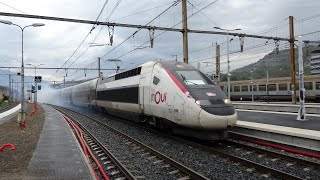 Un conducteur de TGV part à la retraite à Chambéry  quotMon dernier trainquot [upl. by Idnahs]