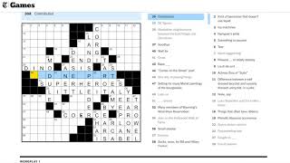 NYT Crossword WALKTHROUGH TUTORIAL  FRIDAY May 8 2020 [upl. by Enomal]