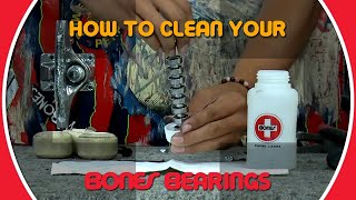 How to Clean Skateboard Bearings  Tactics [upl. by Wakeen]