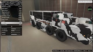 GTA 5  DLC Vehicle Customization Chernobog and Durability Test [upl. by Nylanna]