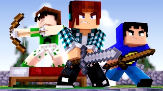 Minecraft  DEFENDA SUA CAMA COM O TAZERCRAFT  Bed Wars [upl. by Sitra]