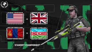 Standoff 2 World Championship  Season 7  USA vs United Kingdom and Mongolia vs Azerbaijan [upl. by Animehliw594]