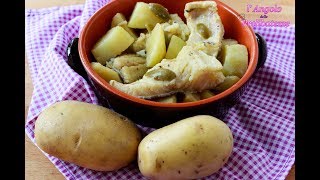 Baccalà con patate ricetta semplice e gustosa [upl. by Barn]