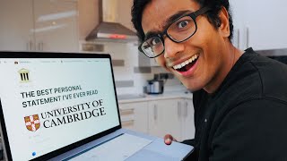 THE BEST PERSONAL STATEMENT IVE EVER READ Cambridge University Example [upl. by Reitrac851]