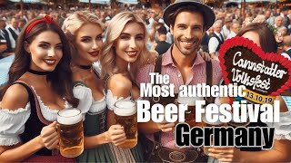 Cannstatter Volksfest 2024 Highlights  Stuttgart Beer Festival [upl. by Leachim935]