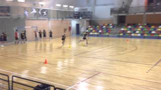 VELOCIDAD DE REACCIÓN  TOMA DE DECISIONES FUTSAL UCAM FSF [upl. by Elleneg]