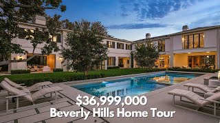 Inside a MARVELOUS 3699M Beverly Hills Luxury Home  Home Tour [upl. by Llenyt]