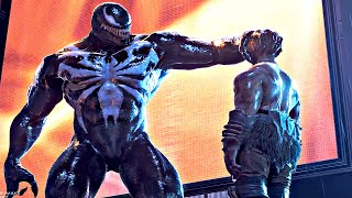 SpiderMan 2 Venom Gameplay vs Kraven Boss Fight PS5 2023 Venom Playable [upl. by Oetomit]