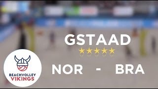 MolASorum NOR vs EvandroBruno Schmidt BRA 2019 FIVB Gstaad semi [upl. by Audras]