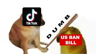 TikTok Ban Bill is Dumb as Rocks [upl. by Akvir]