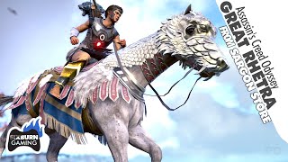 Assassins Creed Odyssey GREAT RHETRA Legendary Mount from SargonStore [upl. by Ahsiya]