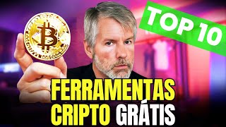 🔥 As 10 principais ferramentas GRATUITAS para maximizar seus ganhos em CRIPTO [upl. by Aiuqenehs]