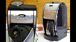 Cuisinart DGB550BK 12 Cup Automatic Coffeemaker Grind Review [upl. by Odlanar]