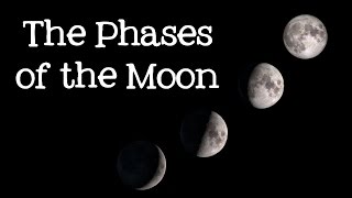 Phases of the Moon in hindi  चांद घटता कैसे बढ़ता है why does the moon change its shape Moon [upl. by Freedman]