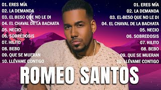 Romeo Santos Sus Mejores Canciones 2024 Bachatas Mix 2024 Romeo Santos Exitos 2024 7 [upl. by Laspisa]