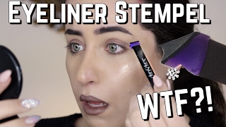 WTF  EYELINER STEMPEL  VAMP STAMP FIRST IMPRESSION  Jolina Mennen [upl. by Enihsnus]