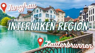 INTERLAKEN SWITZERLAND ITINERARY What to do in Interlaken  Lauterbrunnen the Jungfrau amp more [upl. by Potash493]