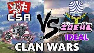 World of Tanks  IDEAL vs CSA2  R1SE  Lakeville  Fjörds  CLAN WARS 41 [upl. by Laktasic]