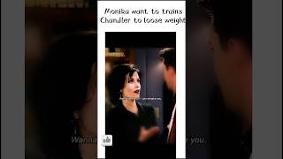 Can Chandler handle Monica training 😁😁friends monica chandlerbing rachel joey [upl. by Scully]