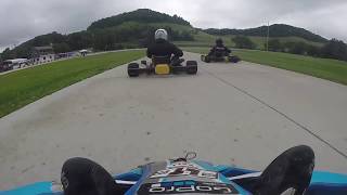 ONBOARD SPECIAL Kart 07  Heat 1 IVKC at Adkins Raceway Park [upl. by Adnaloj]