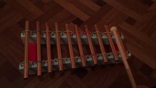 Copper pipe xylophone [upl. by Krilov999]