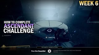 How to Complete an Ascendant Challenge Week 6  Powerful Engram Reward Destiny 2 [upl. by Lyred]