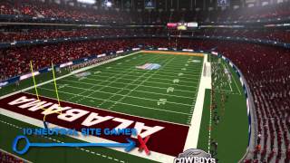 NCAA Football 14 Presentation Playbook First Look Official Trailer [upl. by Reteip74]