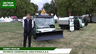 ETESIA SAS  Charly HOULNE à Salonvert 2022 ETLander obtient lHomologation Européenne N1 [upl. by Relyc]