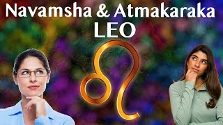 Leo Navamsha amp Atmakaraka [upl. by Aneleasor]