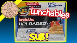 Lunchables 6Inch Turkey amp Cheddar Cheese Sub Sandwich Pringles KoolAid Hersheys Kisses [upl. by Onibas]