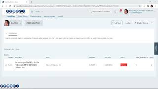 SuccessFactors Performance  How to edit goals [upl. by Gaudet363]