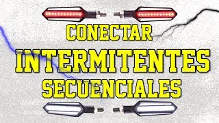 Como instalar o conectar intermitentes secuenciales o dinámicos [upl. by Zetroc641]