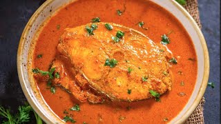 pomfret curry recipe  pomfret fish curry  Mangalorean fish curry recipe [upl. by Siri3]