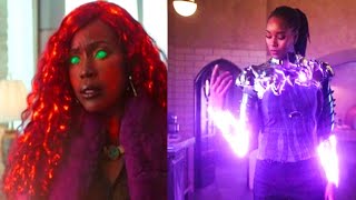 Titans Season 3x7  Starfire kill Mob Boss amp Blackfire Suit up Clip  HD Scene [upl. by Macgregor]