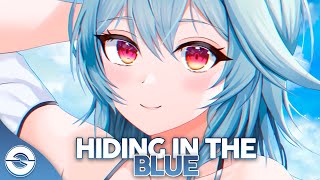 Nightcore  Hiding In The Blue TheFatRat amp RIELL  Lyrics [upl. by Dhumma73]