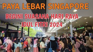 Eid alFitri 2024 excitement at Paya Lebar Singapore [upl. by Llenyar]