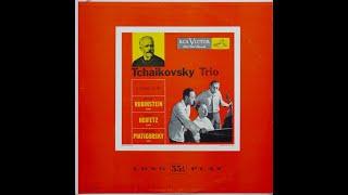 Tchaikovsky  Piano Trio Op50  Rubinstein Heifetz amp Piatigorsky 1950 [upl. by Leisam932]