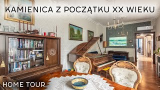 Mieszkanie w kamienicy inspirowane początkiem XX wieku  HOME TOUR [upl. by Gayner]