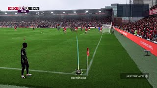 Part 24  A Rare Cleansheet  Notts VS Brighton  Brighton Manager Career Mode [upl. by Hindorff852]