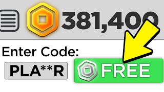 Enter This Code For FREE ROBUX in Roblox 2024 [upl. by Ainod351]