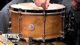 Dunnett Classic 14 x 7 MonoPly X Class Albino Teak Snare Drum [upl. by Maggie315]